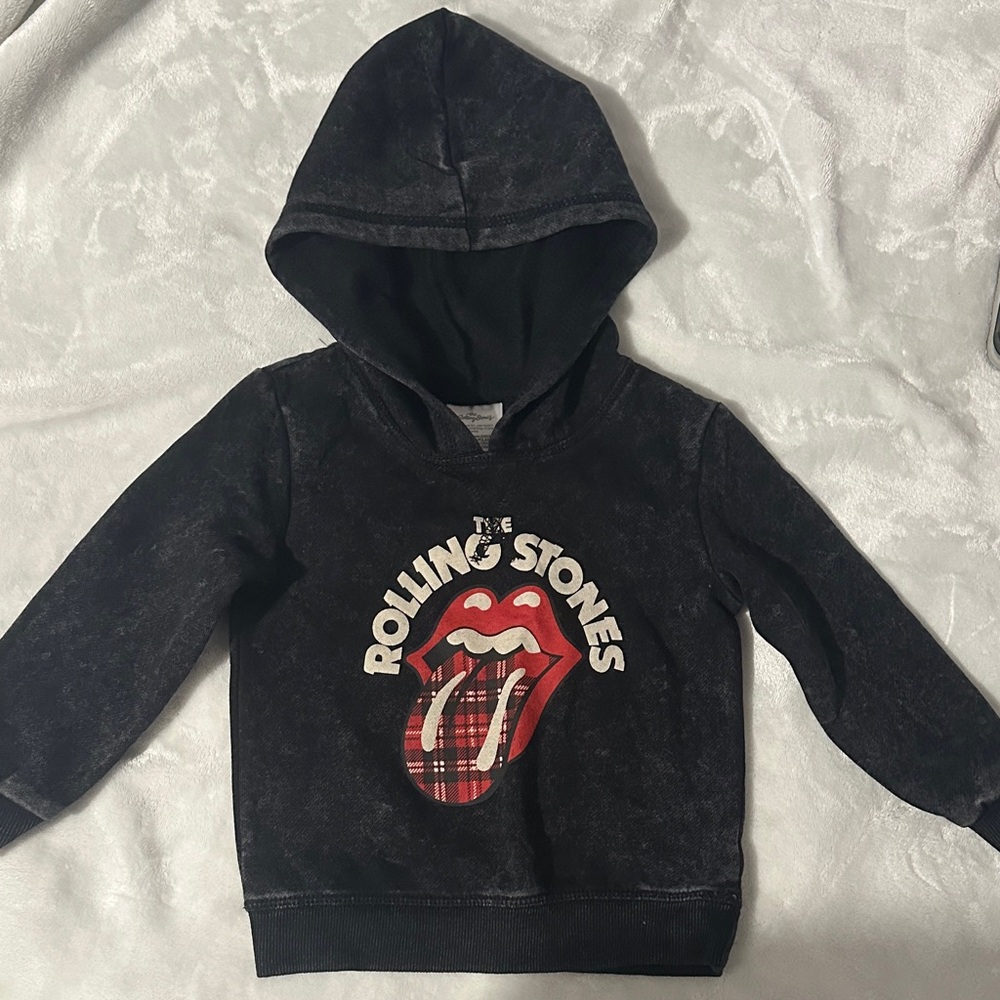 Rolling Stones Kids Black Hoodie